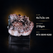 Natural Heulandite Crystal – Mineral Specimen from India
