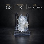Natural Apophyllite with Stilbite Crystal Cluster – 40 g