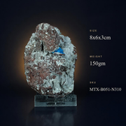 Natural Cavansite Crystal Matrix – Mineral Specimen from India