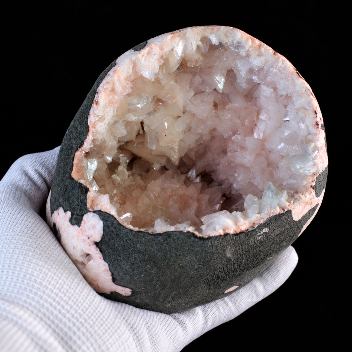 Natural Stilbite Heulandite Mineral Specimen 11 × 11 × 11 cm 1170 g
