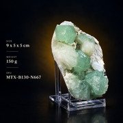 Natural Green Apophyllite Crystal Cluster – 150g