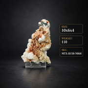 Natural Heulandite with Stilbite Crystal Cluster – 110 g
