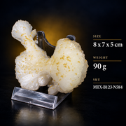 Natural Heulandite Crystal Mineral Specimen – 90g