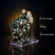 Natural Fluorite with Calcite Crystal Cluster – 150g