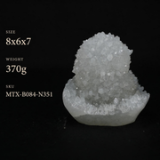 Natural Quartz Crystal Mineral Specimen – India