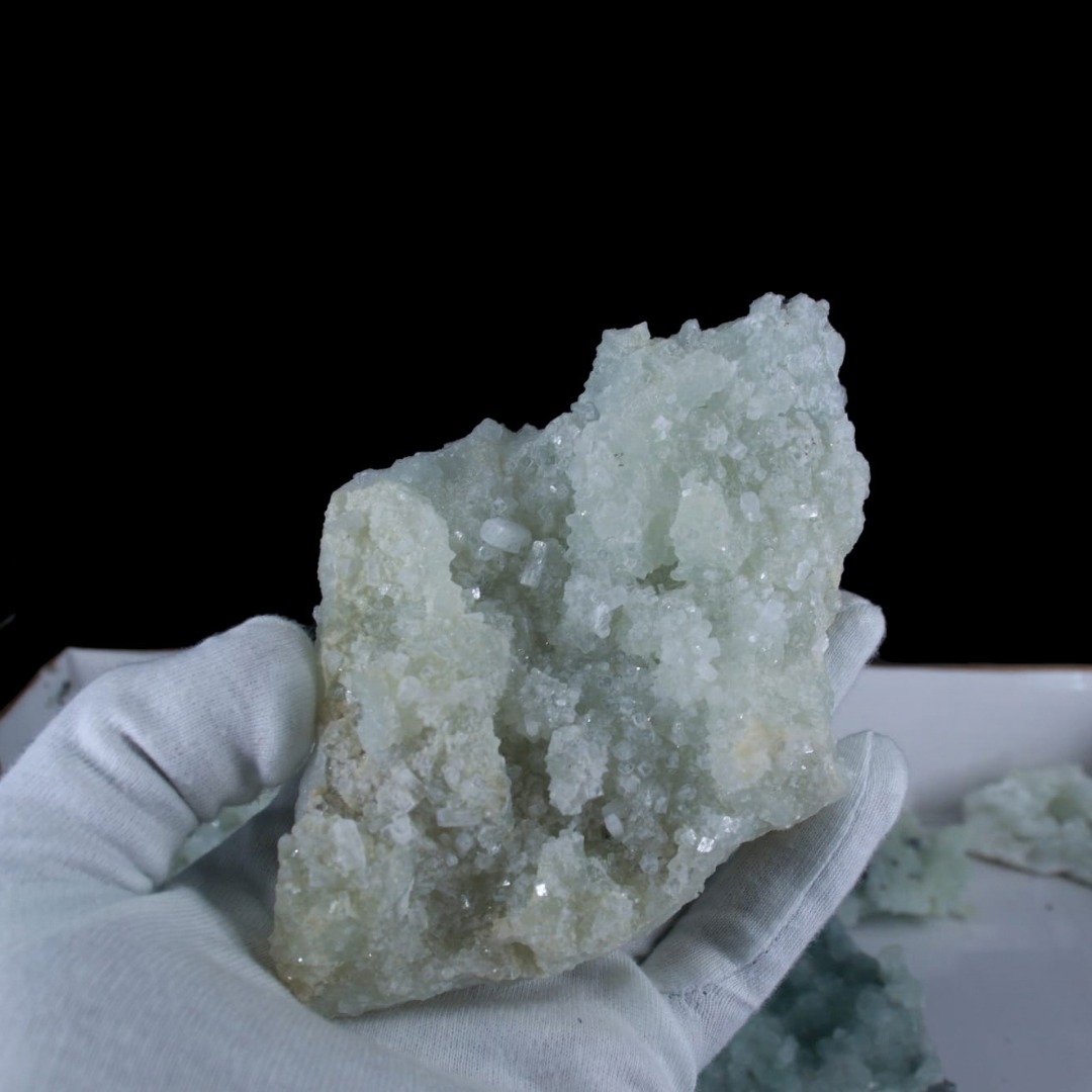 Natural Chalcedony Crystal Lot – 13 PCS – Mineral Specimens from India