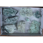 Natural Chalcedony Crystal Lot – 8 PCS – Mineral Specimens from India