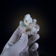 Mixed Apophyllite, Stilbite, Heulandite, Calcite &amp; Quartz Chalcedony Crystal Lot – 18 Pieces