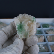 Natural Apophyllite with Heulandite Matrix Mineral Specimen Lot – 32 Pieces from India