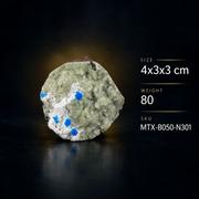 Natural Cavansite Crystal Matrix – Mineral Specimen from India