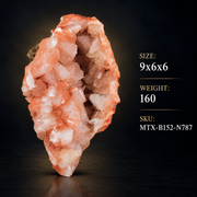 Natural Orange Stilbite Crystal Cluster – 160 g