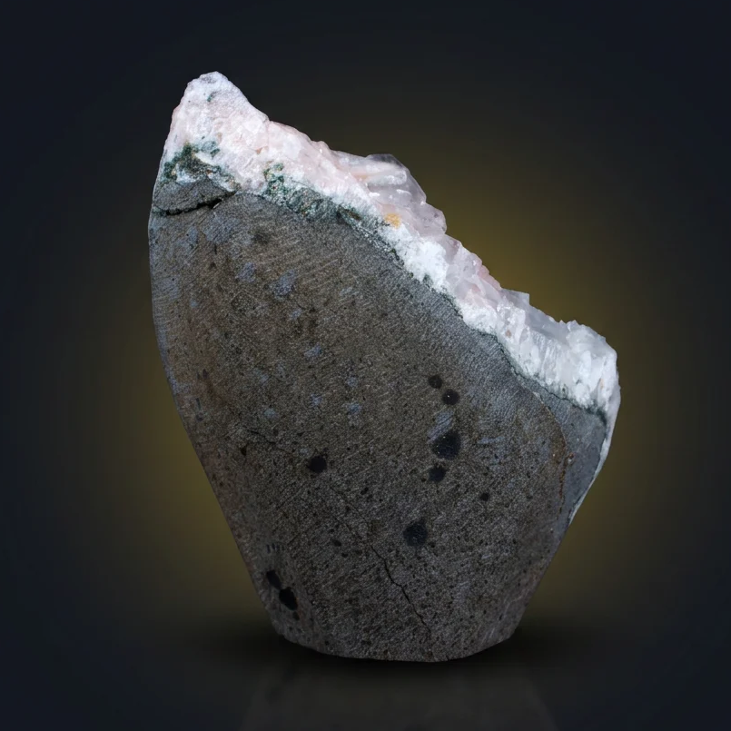 Natural Apophyllite with Heulandite &amp; Calcite Matrix