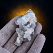 Natural Mixed Stilbite, Apophyllite, Heulandite &amp; Chalcedony Crystal Specimen Lot – 1730g