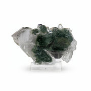 Natural Himalayan Green Chlorite Quartz Mineral Specimen 10 × 7 × 5 cm 230 g