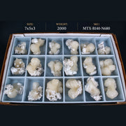 Stilbite specimen lot — India, 2000 g.