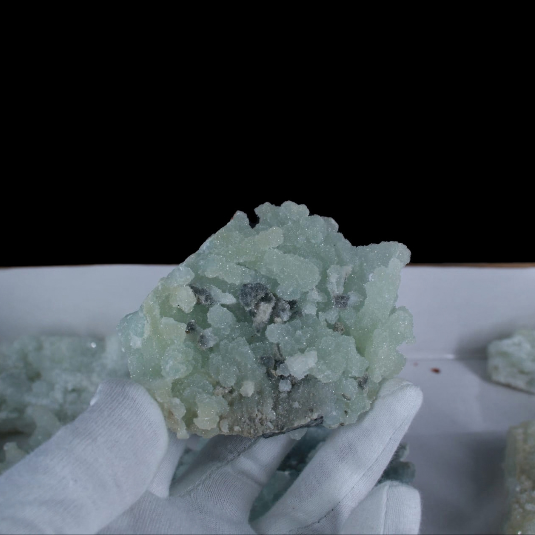 Natural Chalcedony Crystal Lot – 13 PCS – Mineral Specimens from India