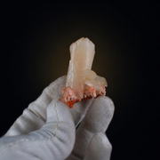 Orange Stilbite Heulandite Crystal Lot – 32 PCS – Natural Mineral Specimens from India