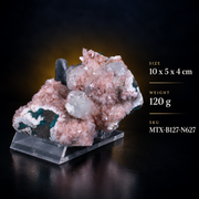 Natural Stilbite with Heulandite Crystal Specimen – 120g