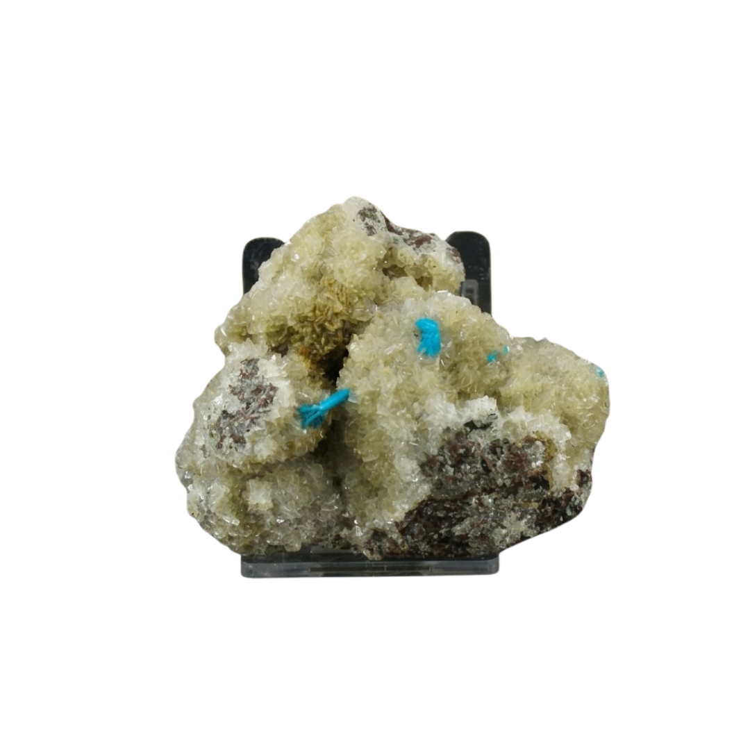Natural Cavansite Crystal Matrix – Mineral Specimen from India