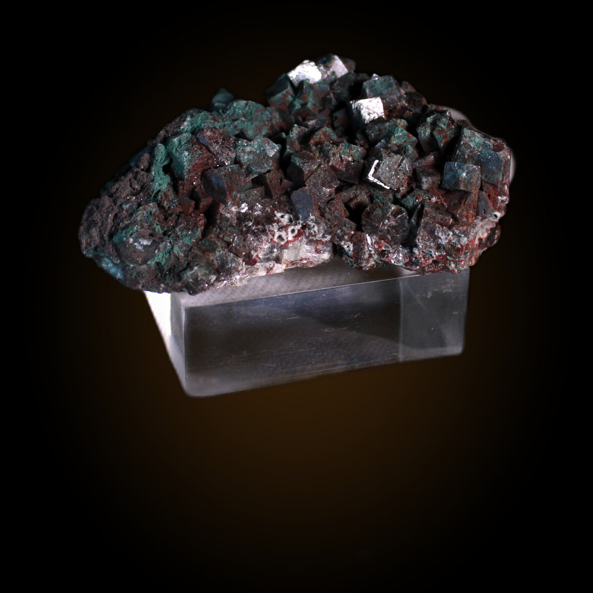 Natural Heulandite Crystal Matrix Mineral Specimen India 150g 8x2x2cm Blocky Raw
