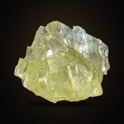 Yellow Calcite Crystal Group with Broad Reflective Faces | 260 g | 8 × 8 × 6 cm