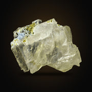 Yellow Calcite Crystal Group with Broad Reflective Faces | 260 g | 8 × 8 × 6 cm